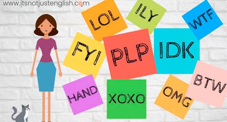 Learning English with acronyms
